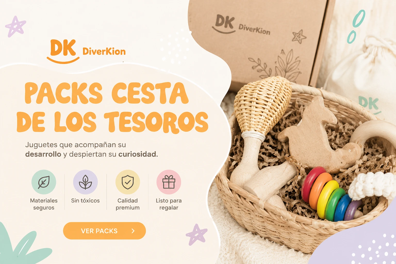 Packs Cesta de los Tesoros — DiverKion
