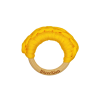 Anilla con trapillo amarillo