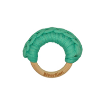 Anilla con trapillo verde