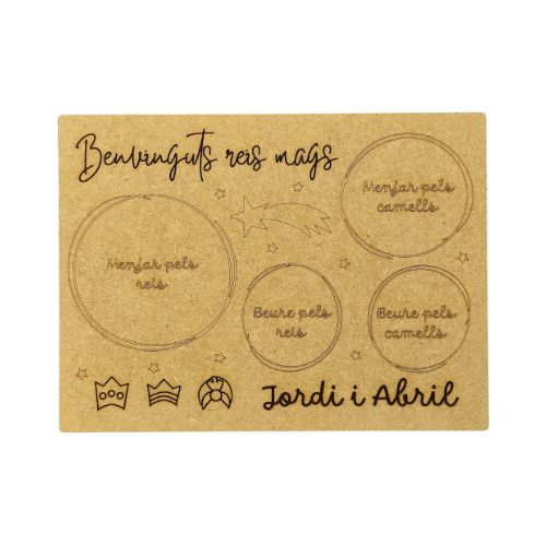 Bandeja de Navidad personalizada - Imagen 3